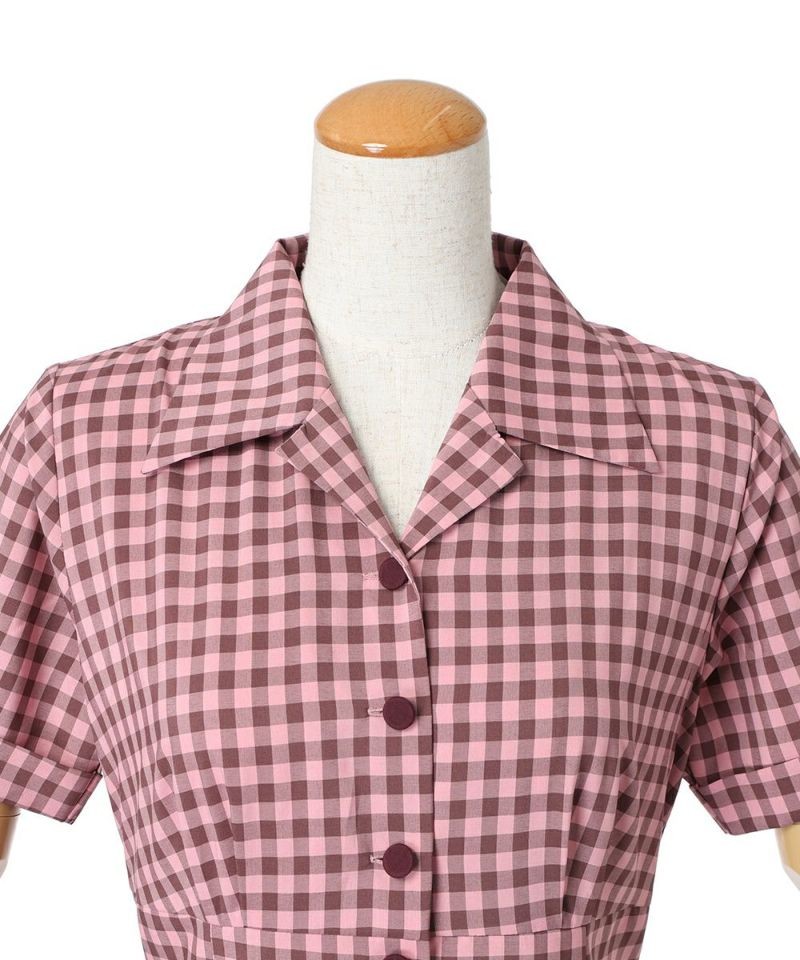 Front up (pink×brown)