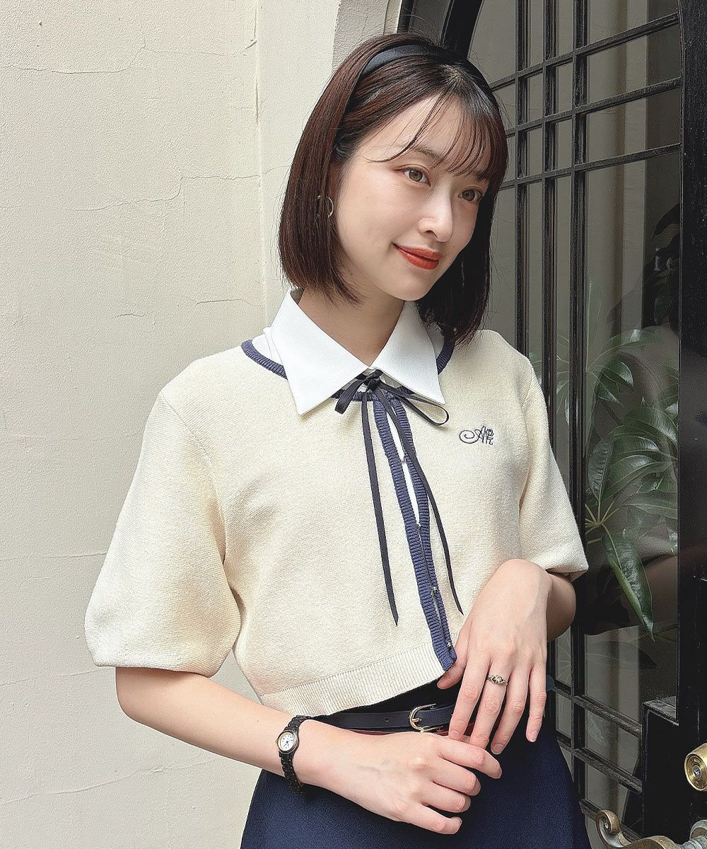 off white×blue / 165cm