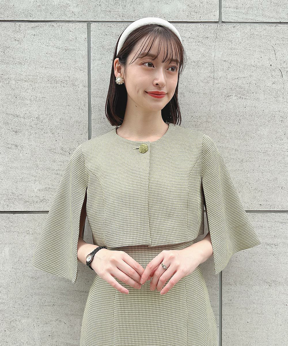 □60sチェック柄ケープセットアップ/an3 Limited [53DD01h001] | F