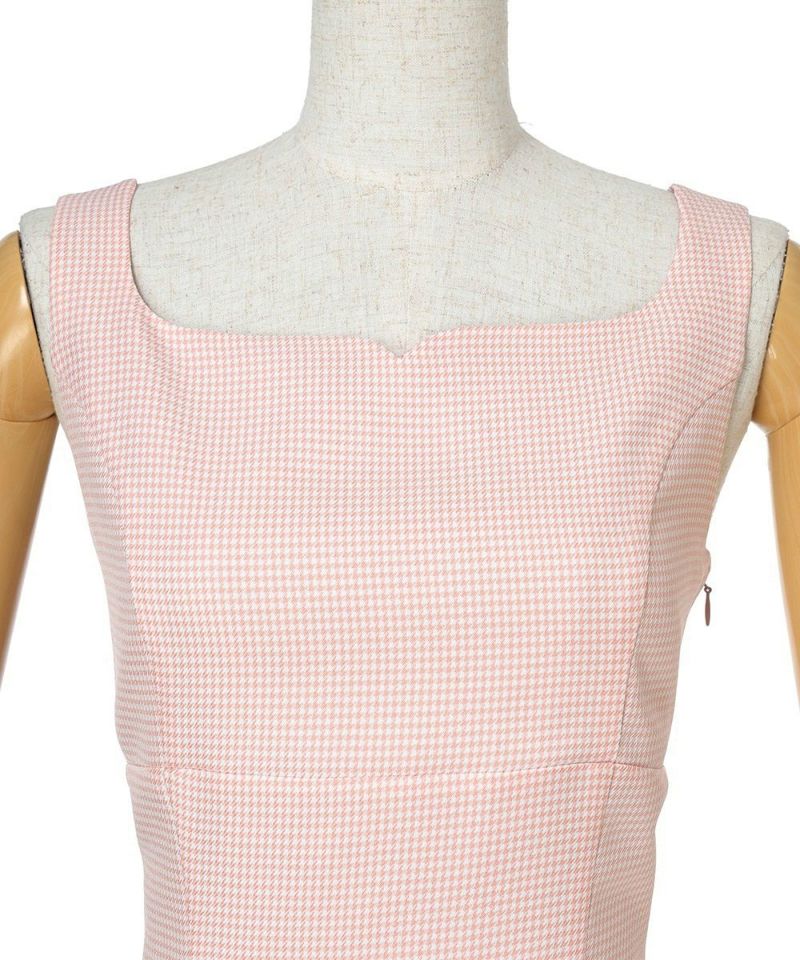 Front up (light pink×white)