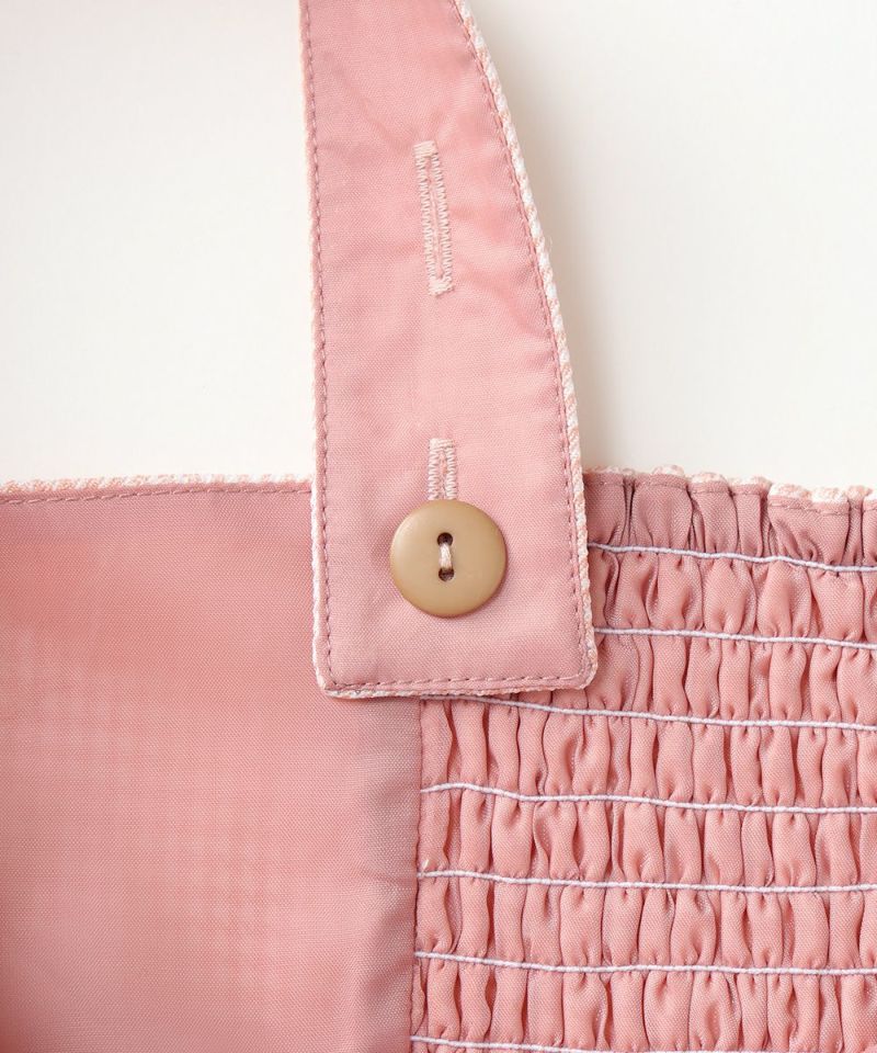 Shoulder strap adjustment (light pink×white)