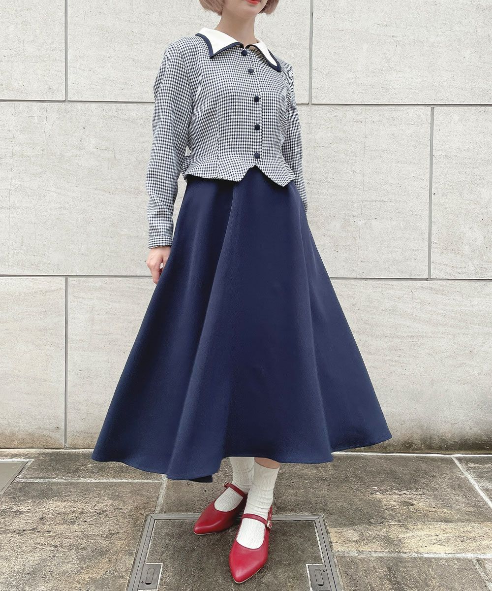 navy×white / 152cm