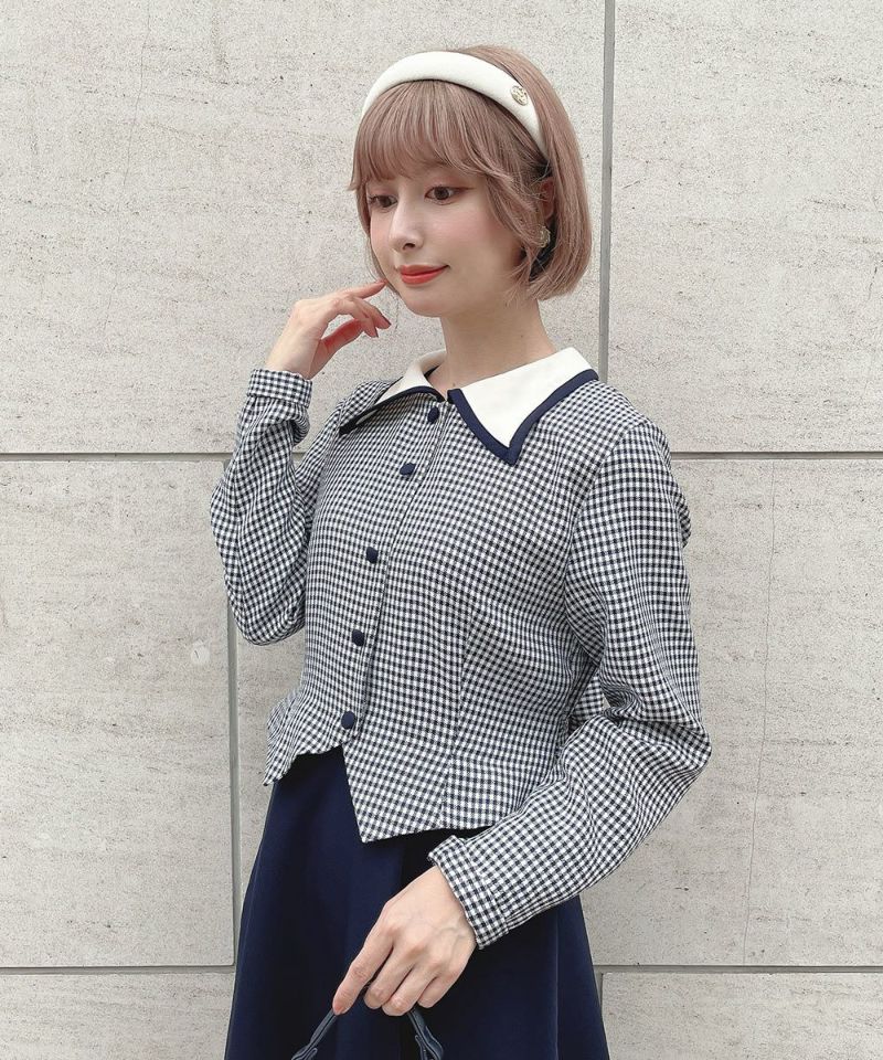 navy×white / 152cm