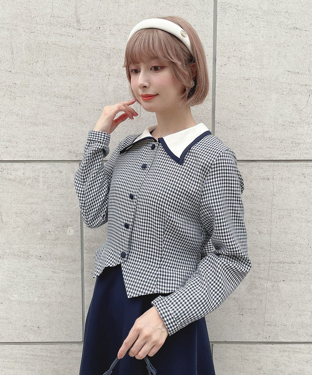 navy×white / 152cm