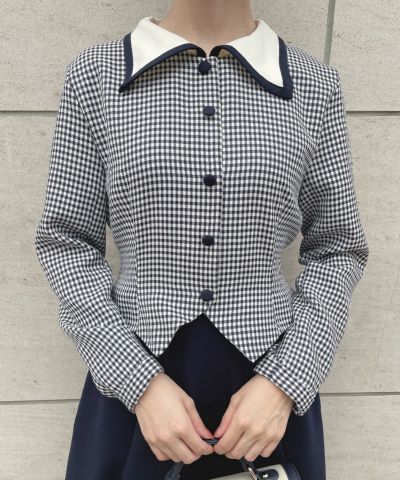 navy×white / 152cm