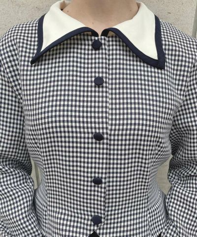 navy×white / 152cm