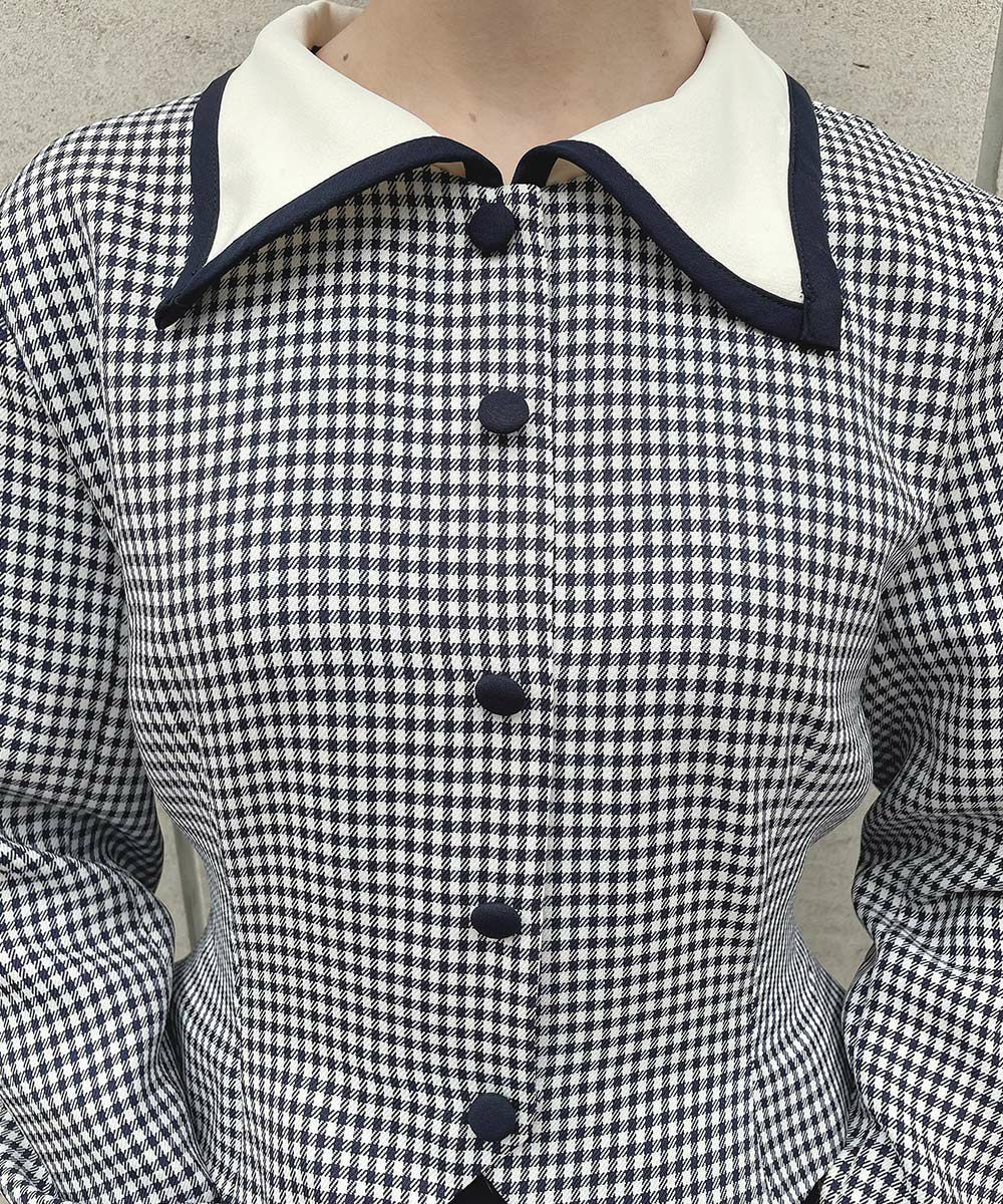 navy×white / 152cm