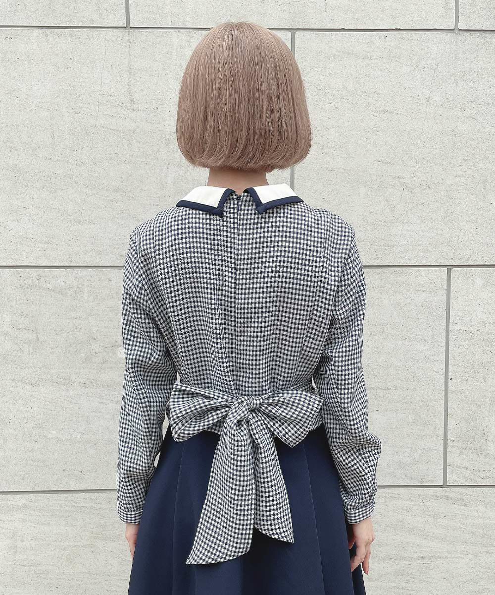 navy×white / 152cm