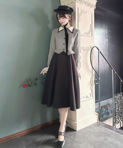 black×white / 163cm
