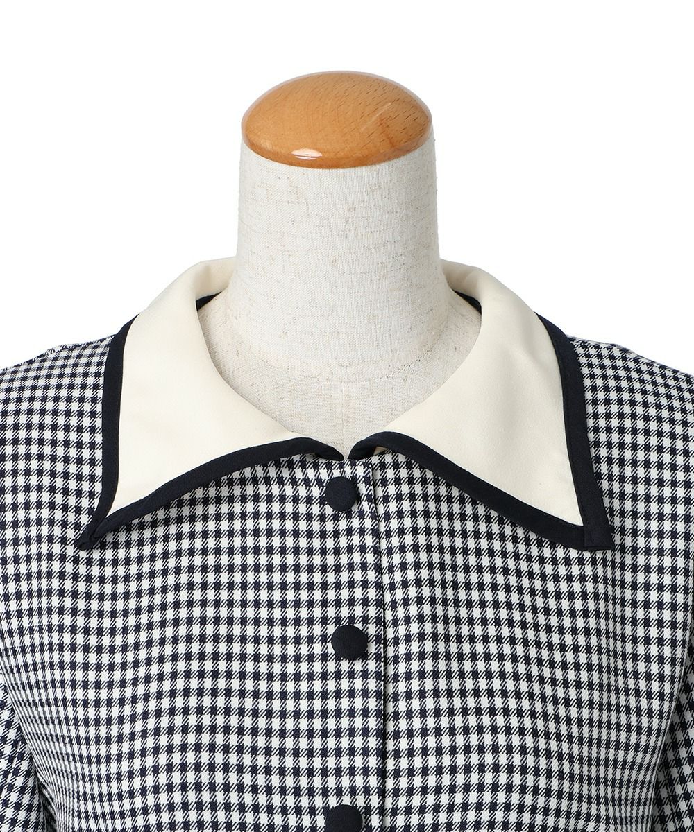 フロントアップ (navy×white)