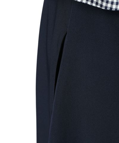 Pocket (navy×white)