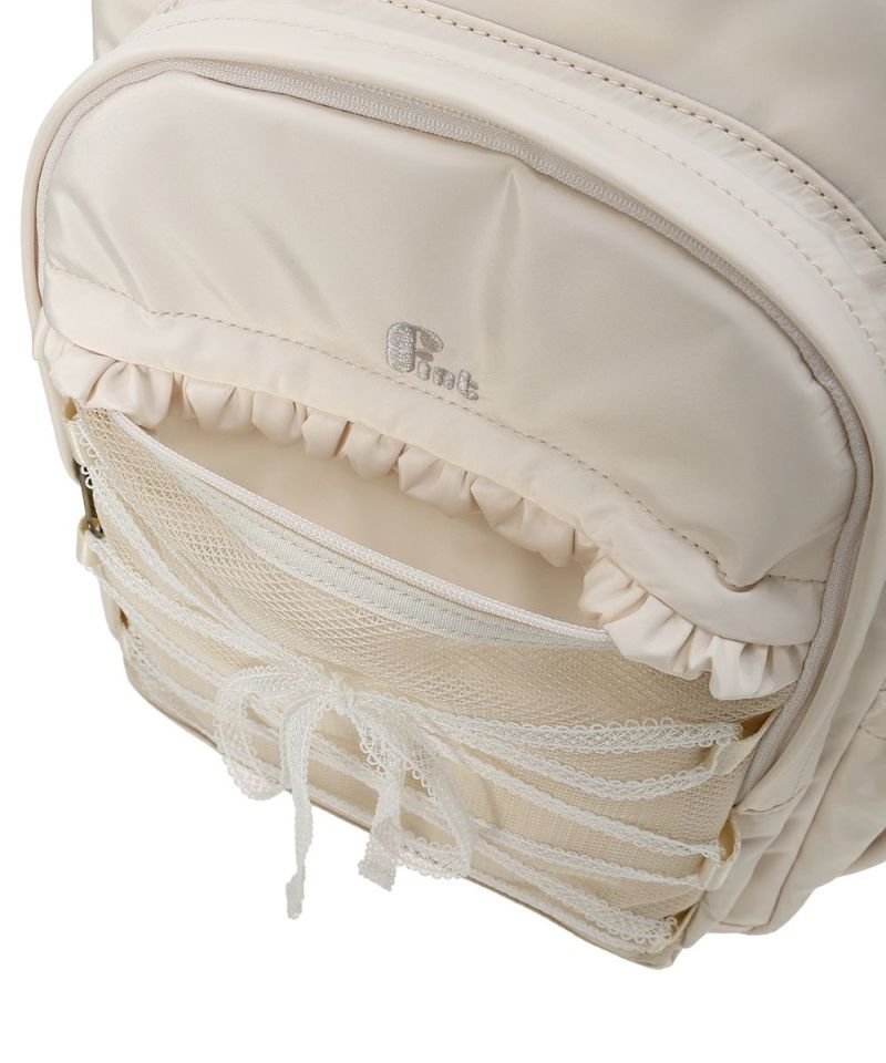 Mesh pocket (ivory)