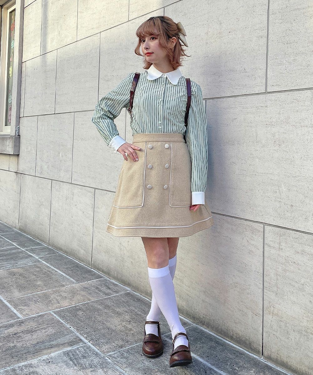 green×white / 152cm