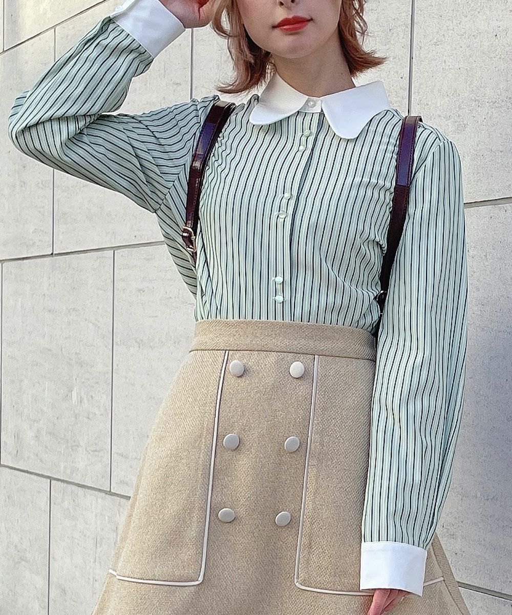 green×white / 152cm