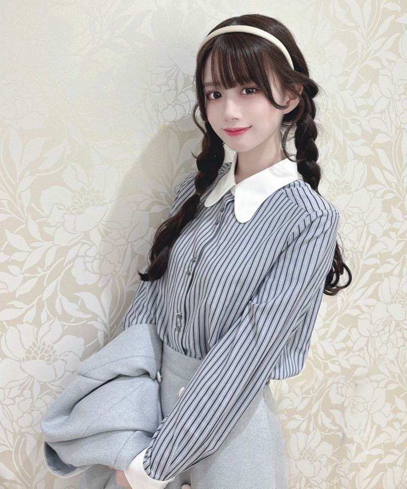blue×white / 163cm