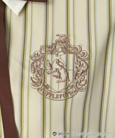 Embroidery (brown x yellow)