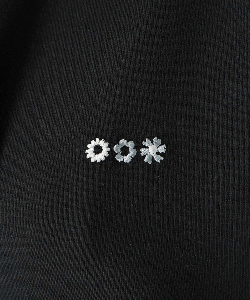 フロント刺繍 (black)