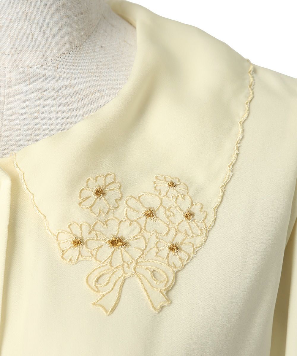 刺繍 (light yellow)