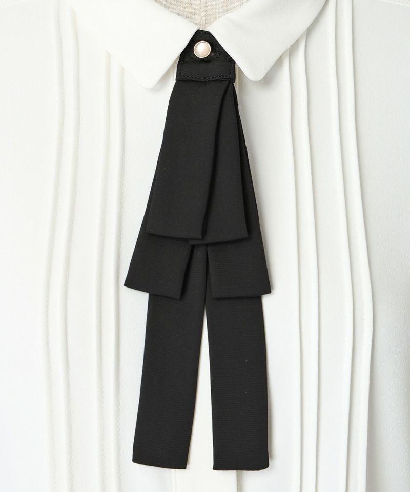 Ribbon tie-up (off white)