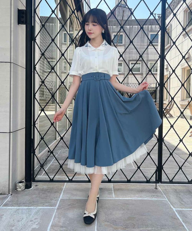 blue / 157cm