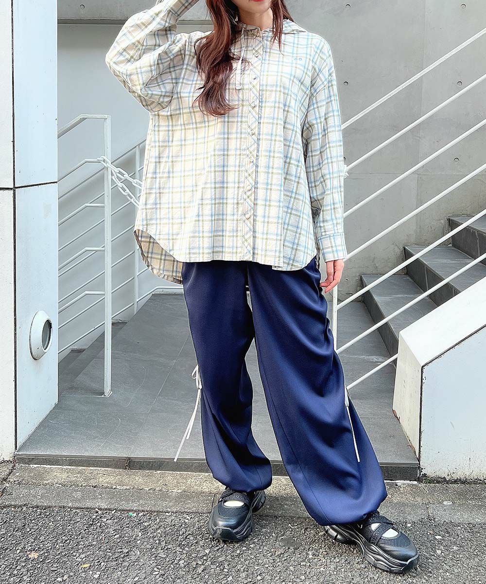 beige×blue / 157cm