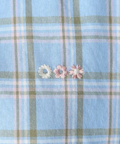 Embroidery (blue×green)
