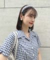 Blue × white