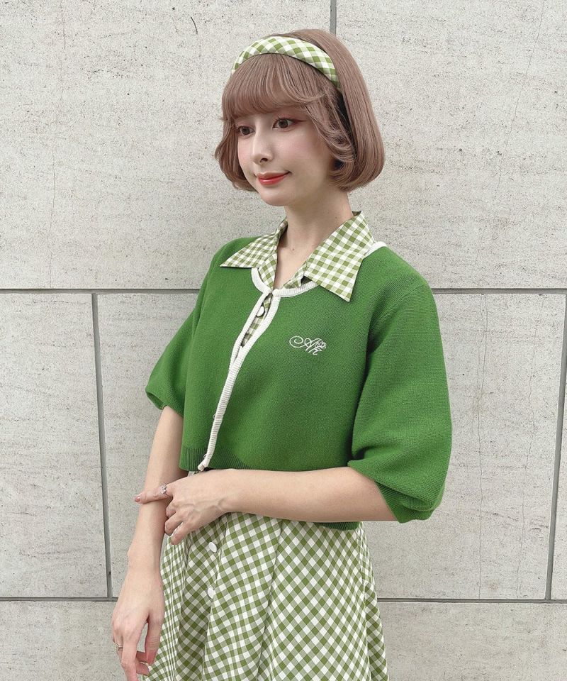 light green×white