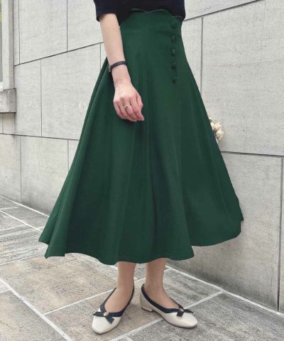 blue green / 165cm / Wearing size: 1