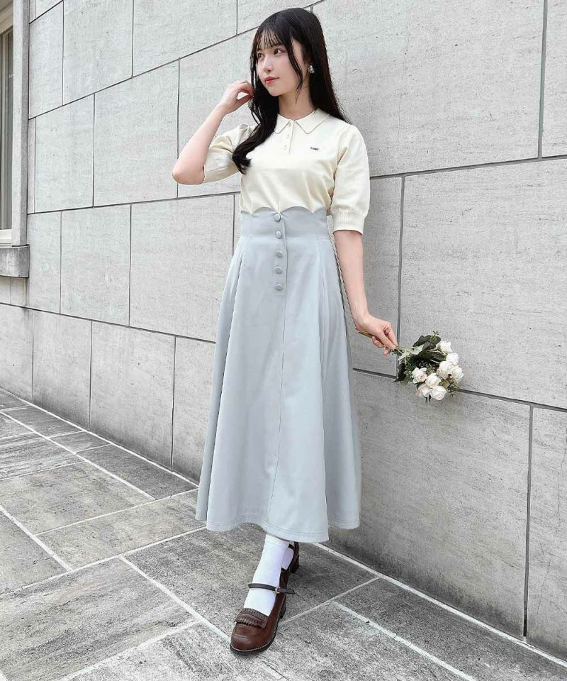 Mint gray / 157cm / Wearing size: 2