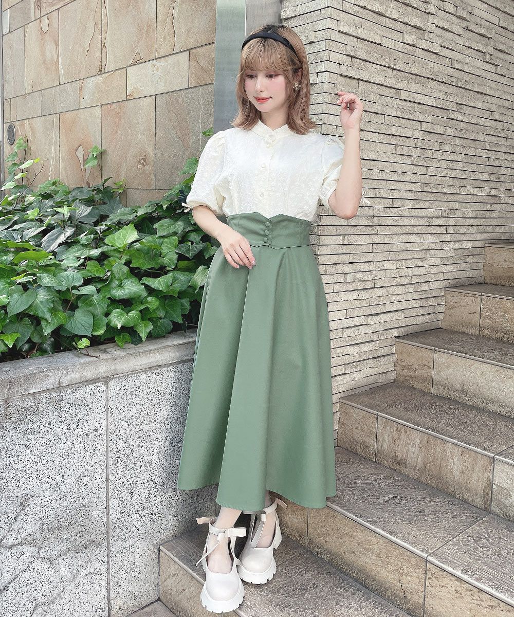 light green / 152cm / 着用サイズ：2