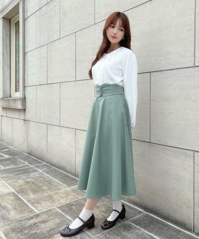 light green / 157cm / Wearing size: 2