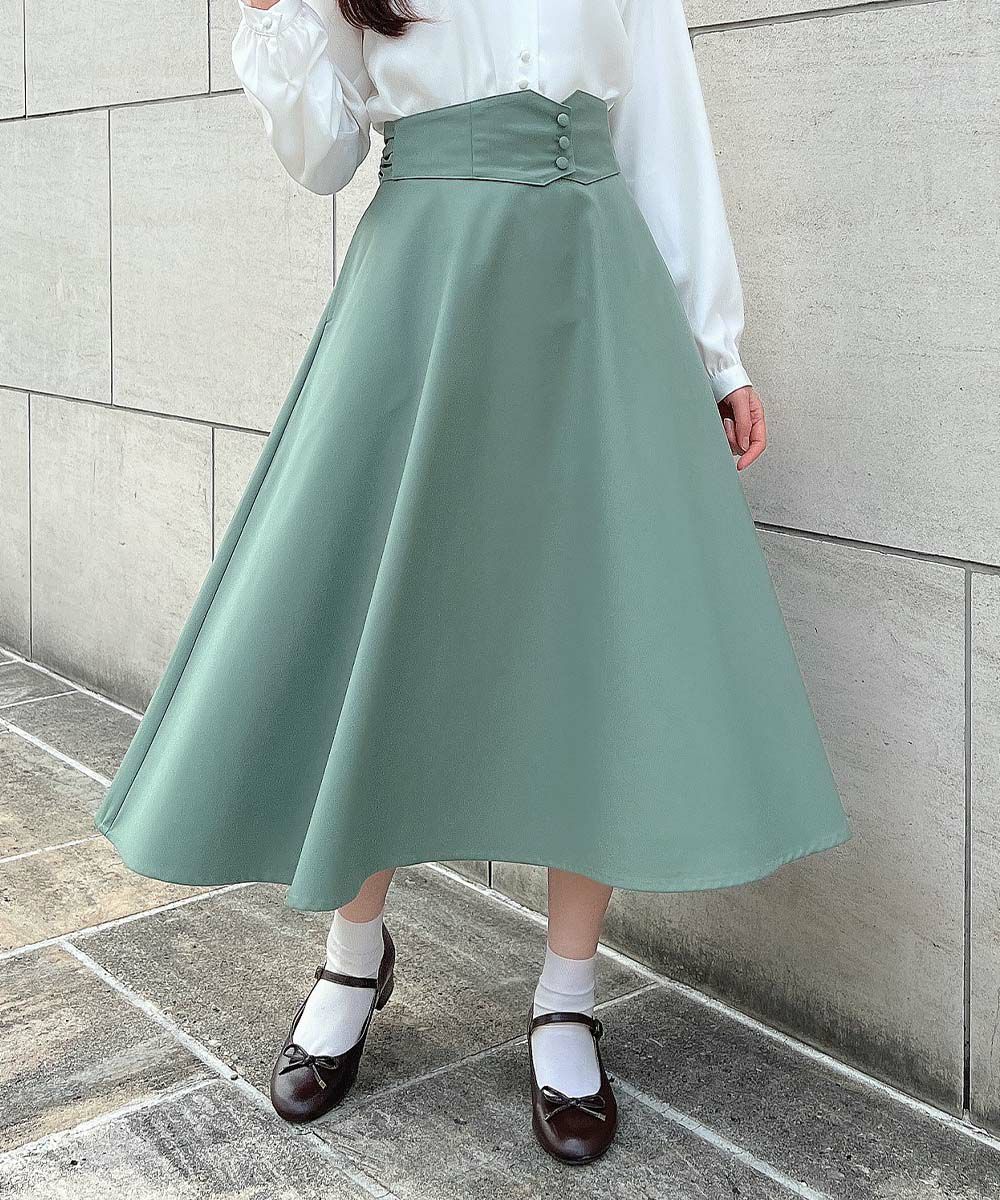 light green / 157cm / 着用サイズ：2