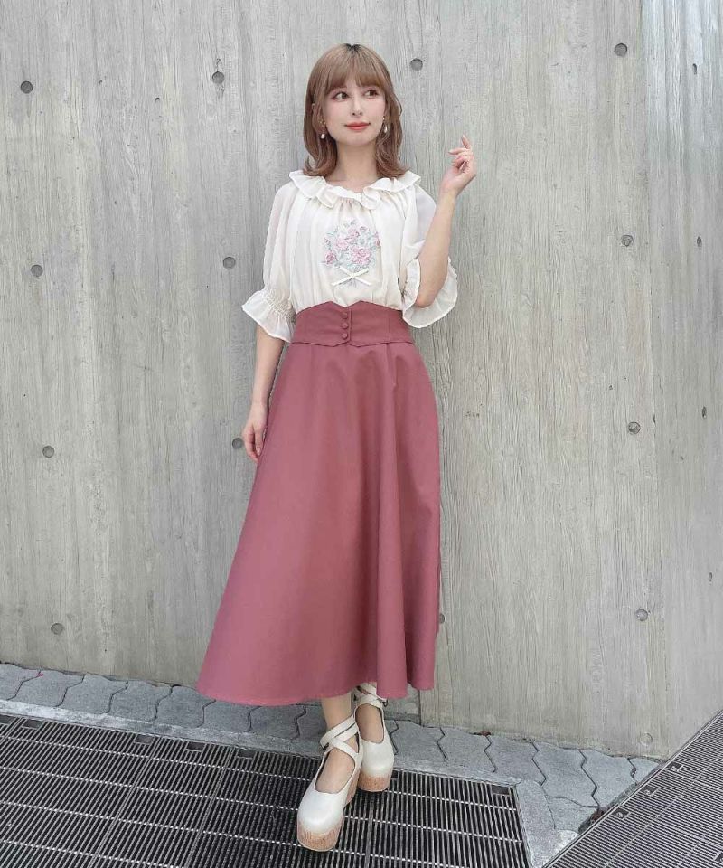 pink / 152cm / Wearing size: 2