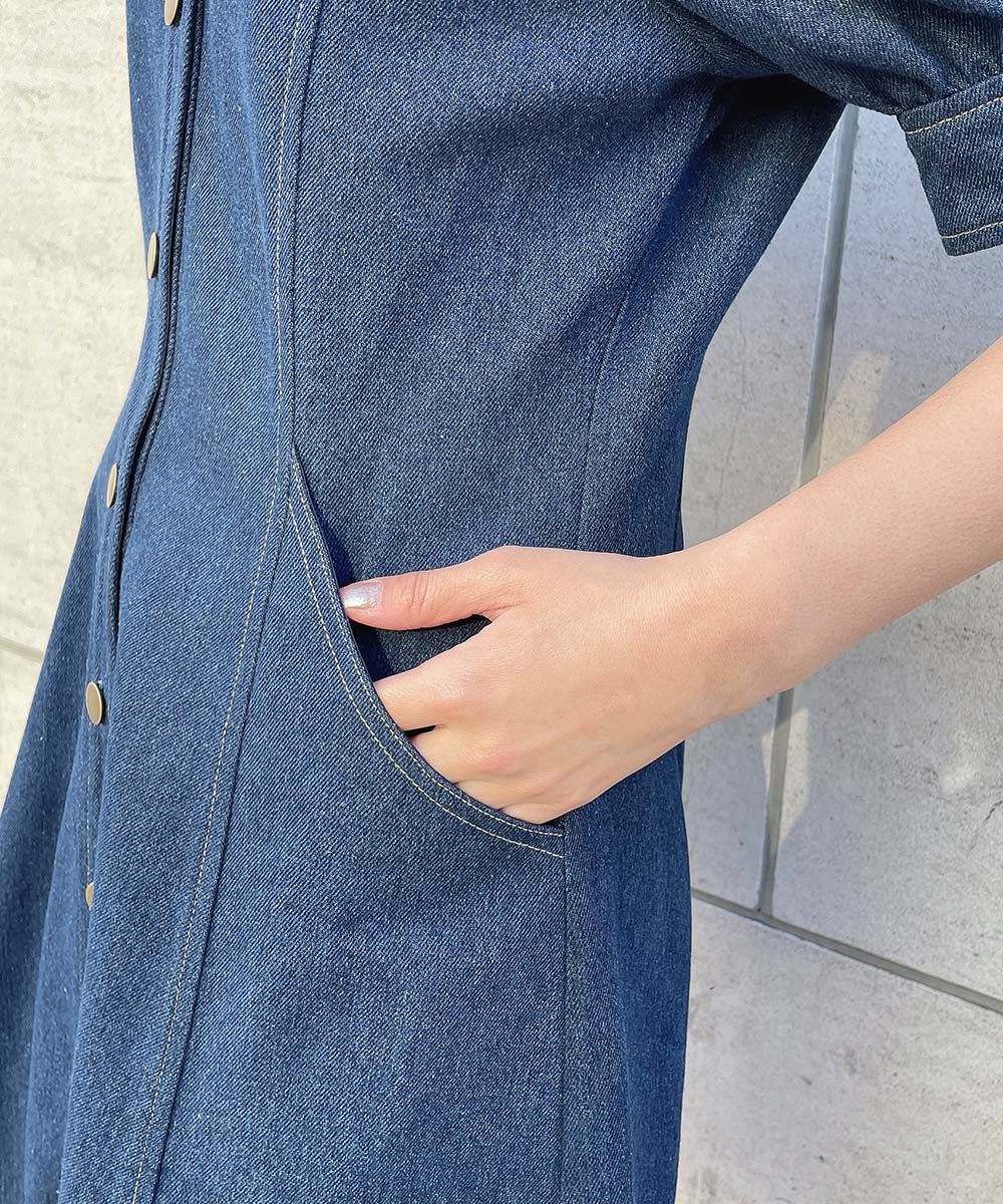 indigo / 152cm / 着用サイズ：1