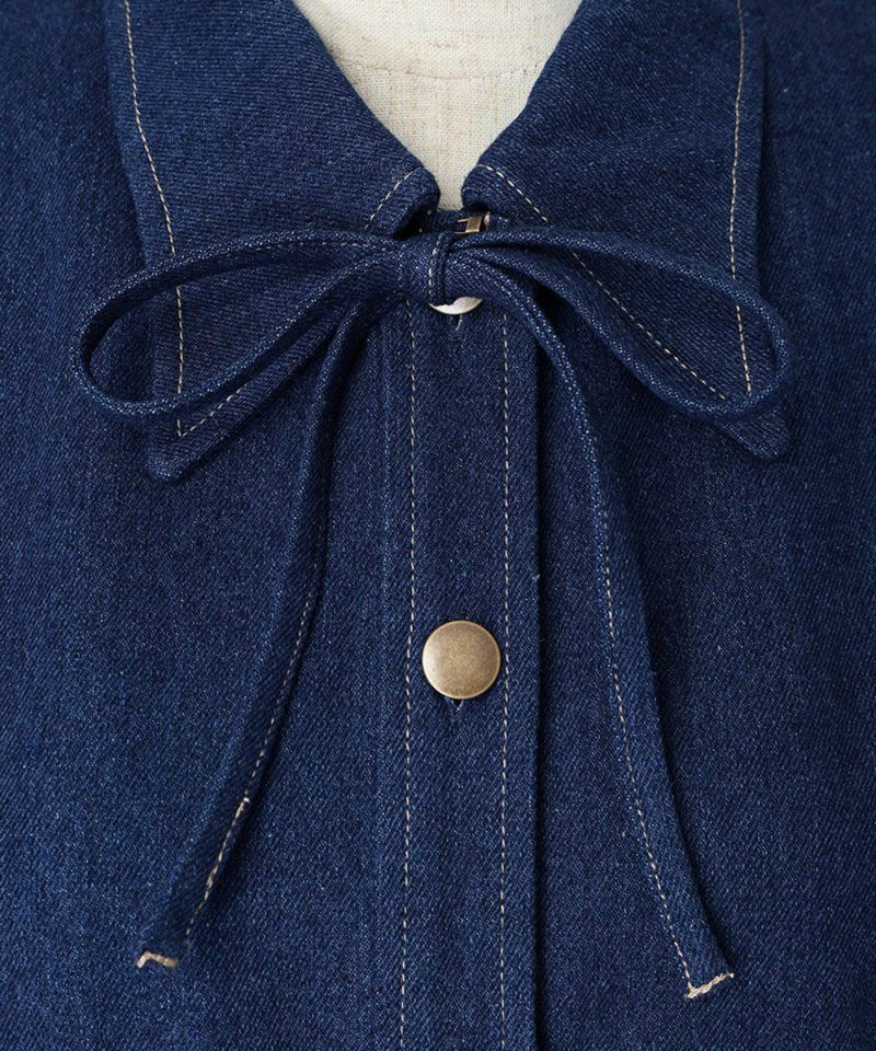 Ribbon up (indigo)