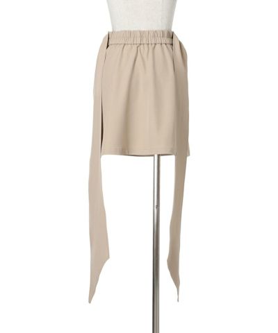 Ribbon untied (beige)