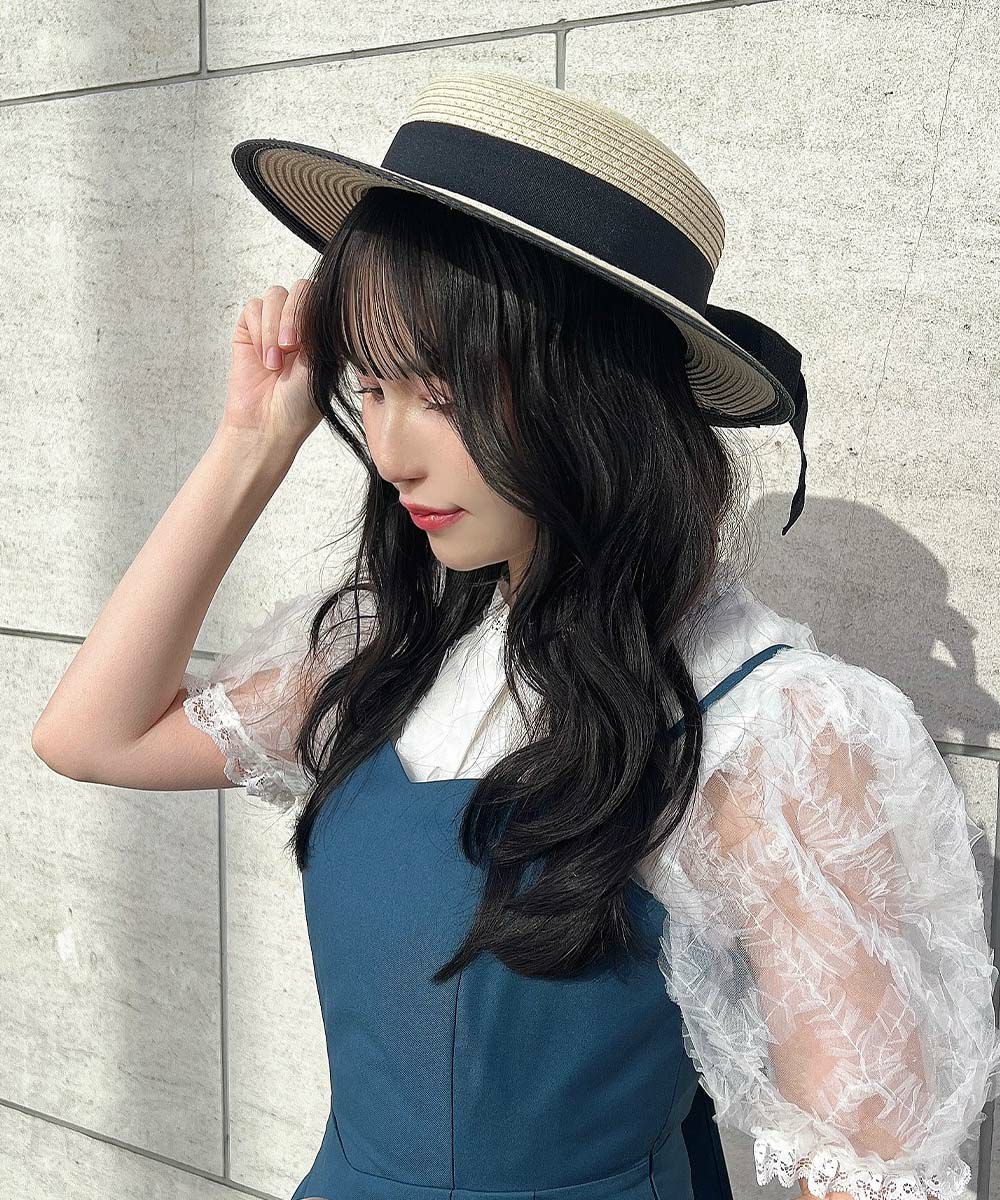 beige×black