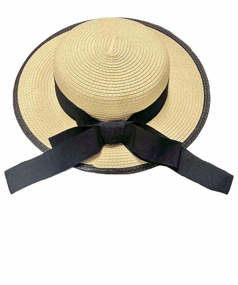 Ribbon (beige×black)