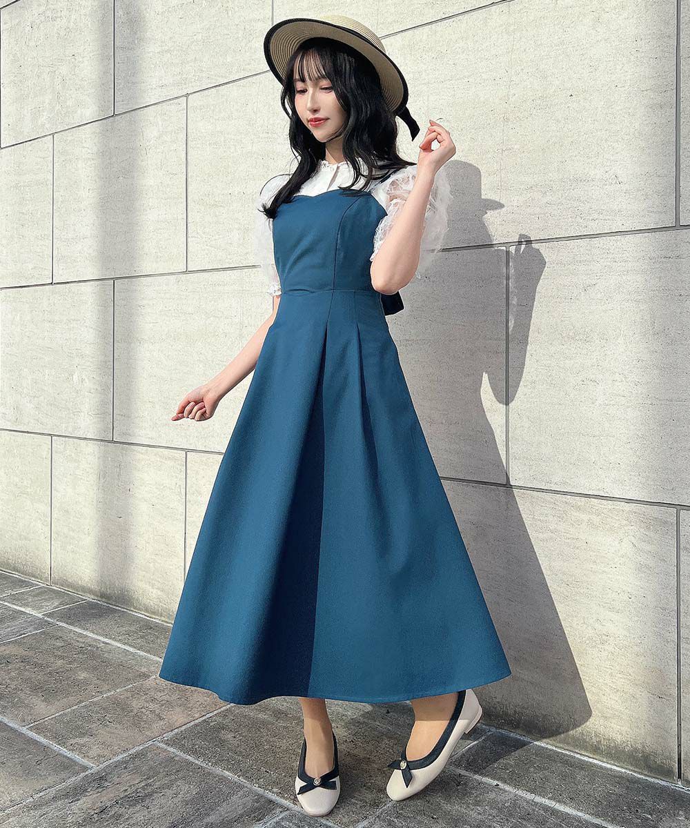 blue green / 157cm