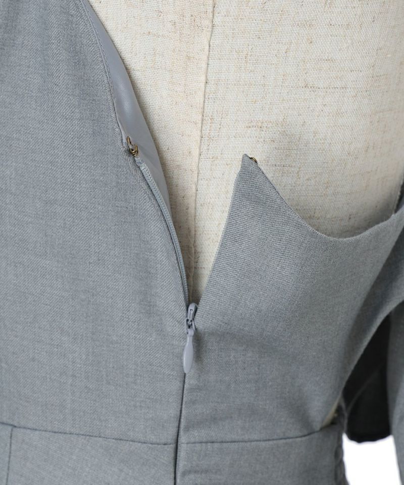 サイドファスナー (top gray)