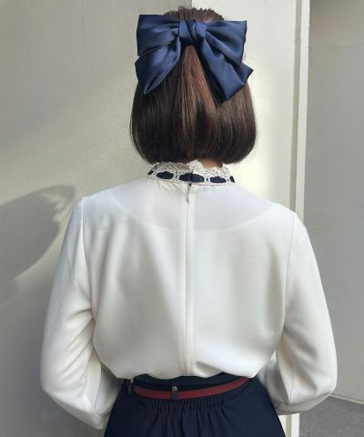 off white×navy / 165cm