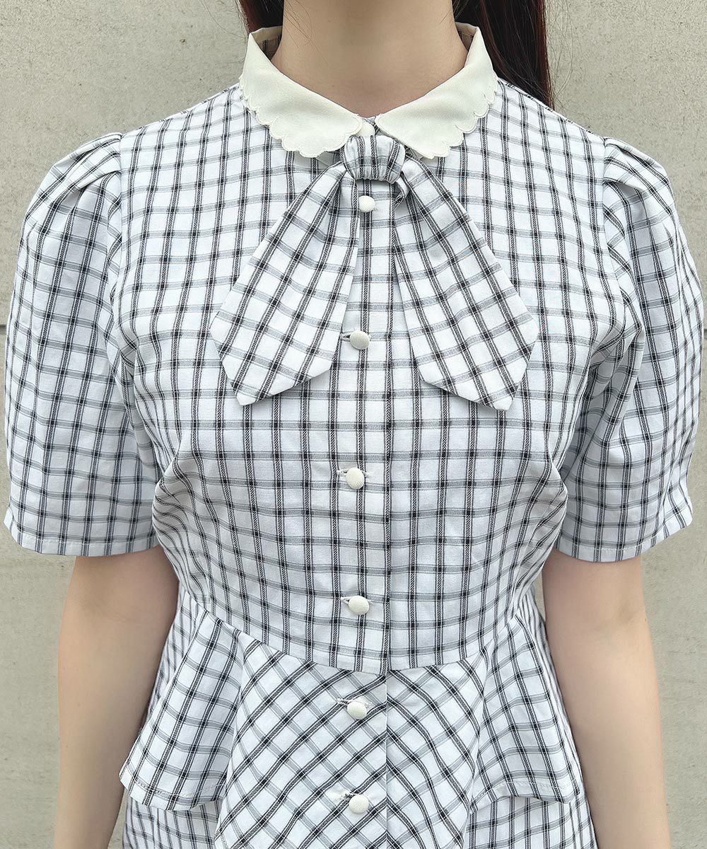 off white×black / 157cm