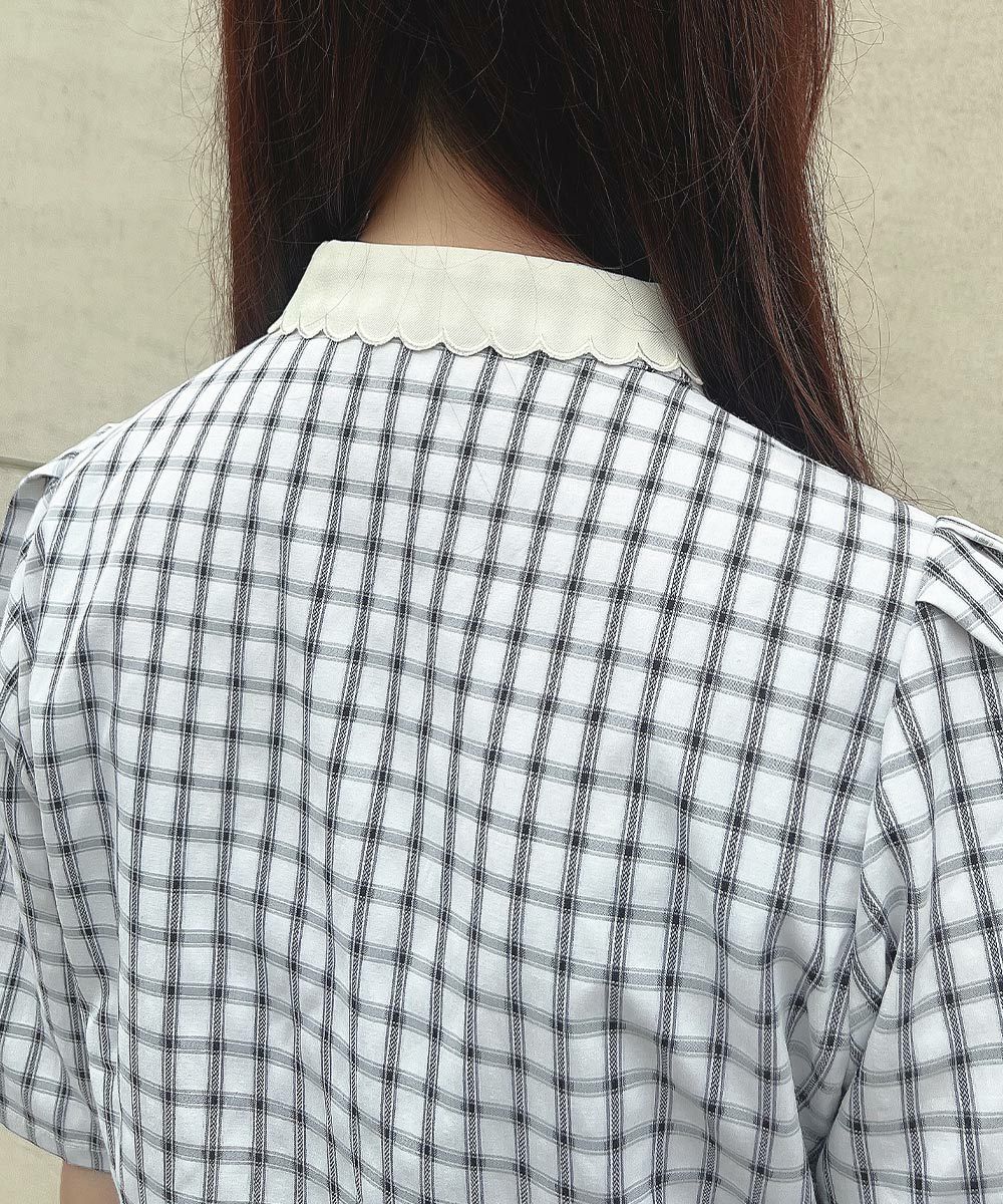 off white×black / 157cm