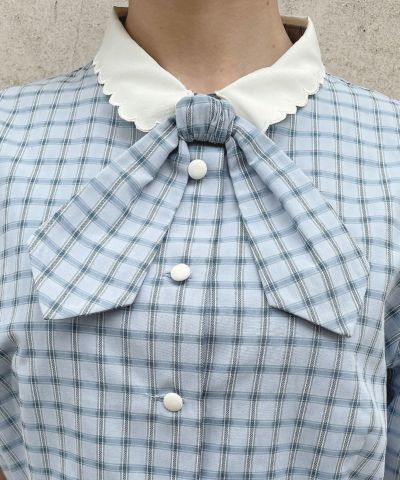 blue×navy / 152cm