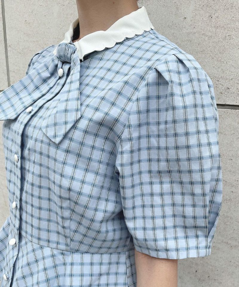 blue×navy / 152cm
