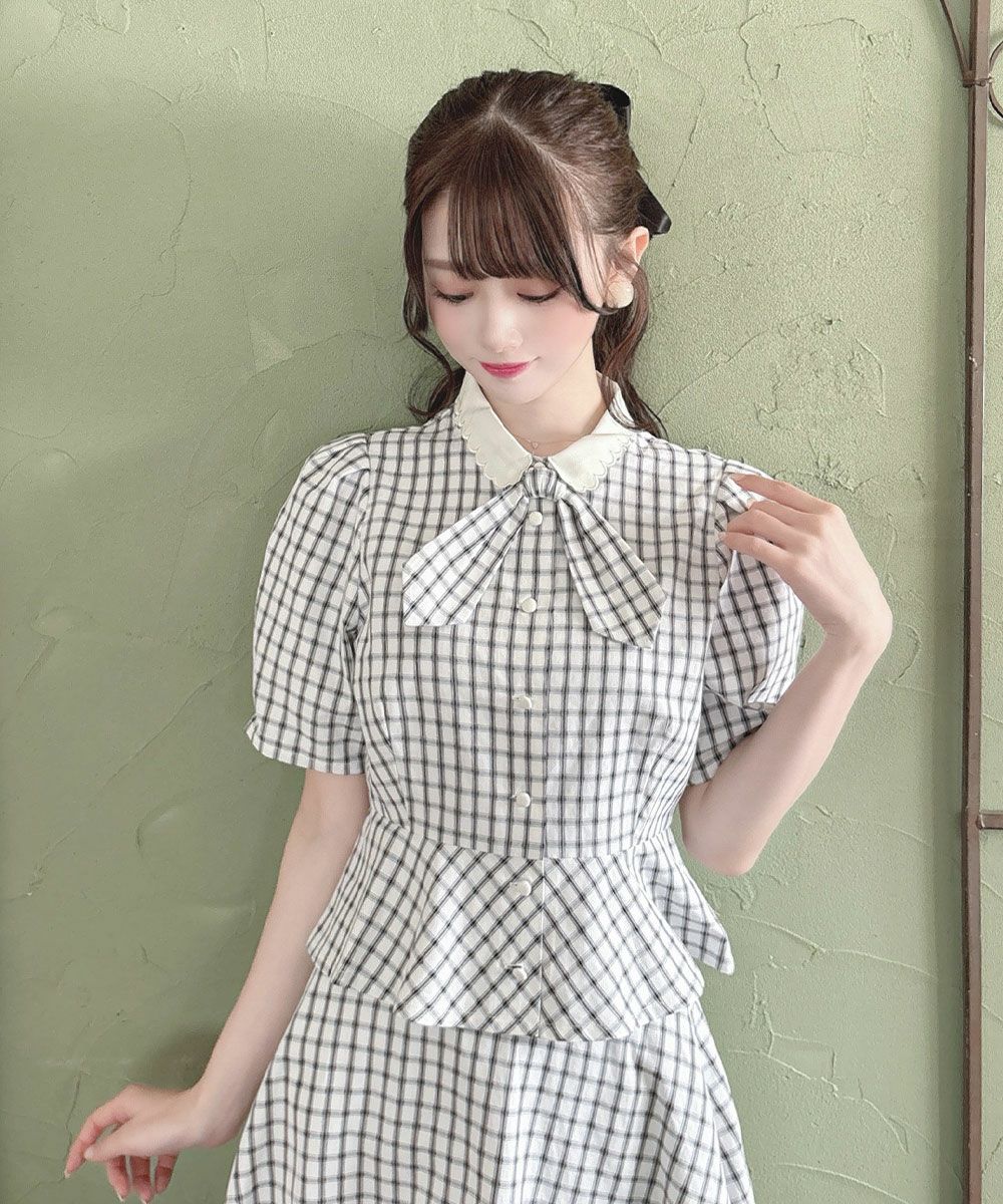 off white×black / 163cm