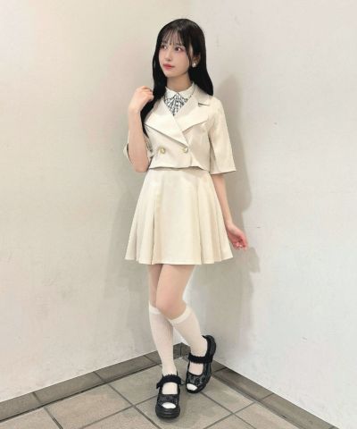 off white×black / 157cm