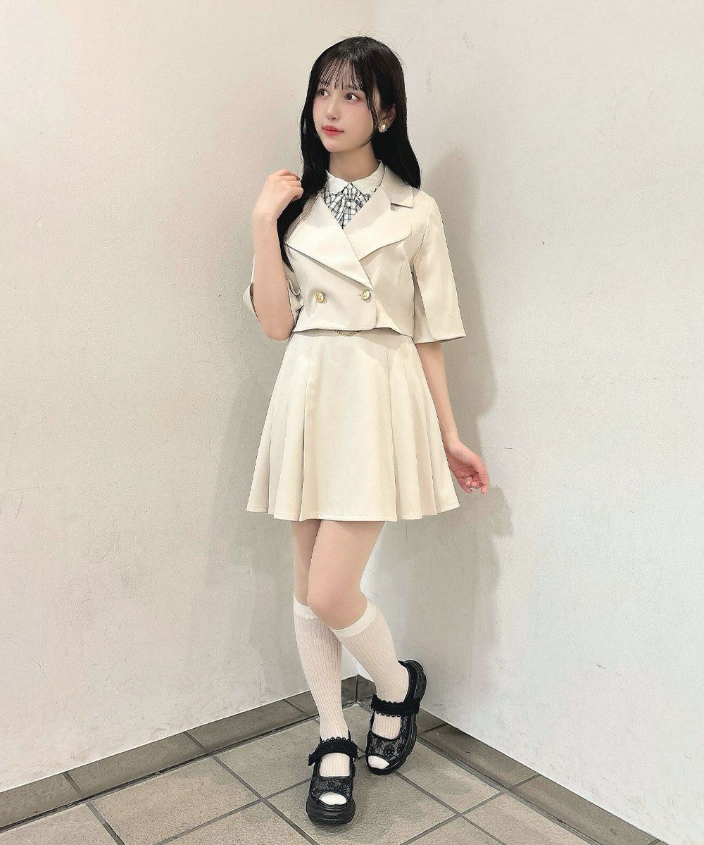 off white×black / 157cm