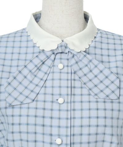 Front up (blue×navy)